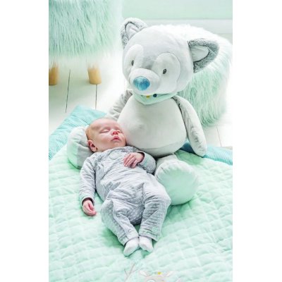 Nattou hračka plyšová 75 cm -  Vlk Tiloo - obrázek