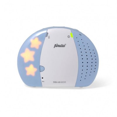 Alecto Baby Eco DECT dětská chůvička se světýlkem DBX-85 - Modrá - obrázek
