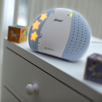 Alecto Baby Eco DECT dětská chůvička se světýlkem DBX-85 - Modrá - obrázek