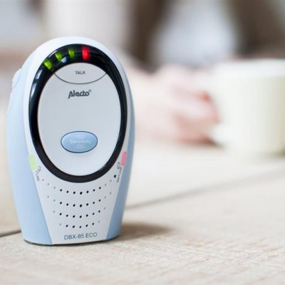 Alecto Baby Eco DECT dětská chůvička se světýlkem DBX-85 - Modrá - obrázek