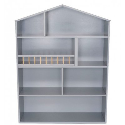 JaBaDaBaDo police domeček velká - Šedá - obrázek