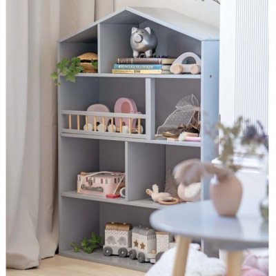 JaBaDaBaDo police domeček velká - Šedá