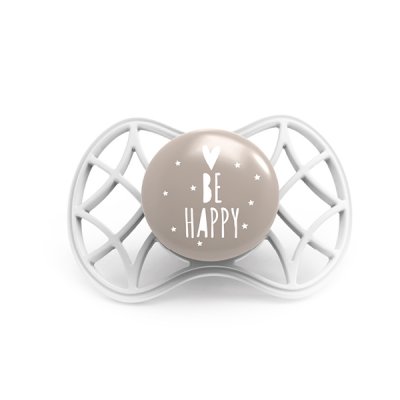 Nuvita ortodontický dudlík Cool 6m+ - Pearl Grey