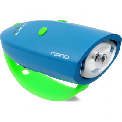 Mini Hornit Nano zábavná houkačka se světlem - Modrá