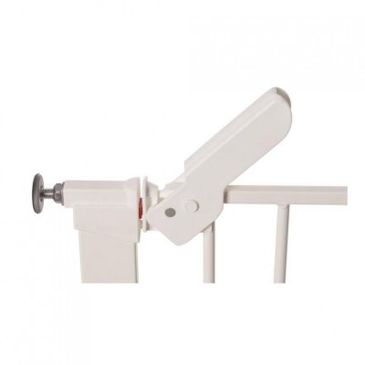 BabyDan zábrana Asta extra široká - Bílá, 151 cm - obrázek