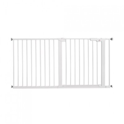 BabyDan zábrana Asta extra široká - Bílá, 151 cm