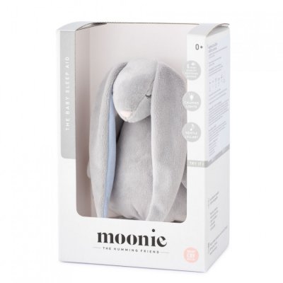 Moonie usínáček Zajíček - Sky šedá/modrá - obrázek