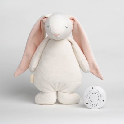 Moonie usínáček Zajíček - Powder krémová/růžová - obrázek