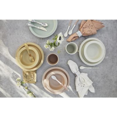 Elodie Details Bavlněné ubrousky 2 ks - Faded Rose/Powder Pink - obrázek