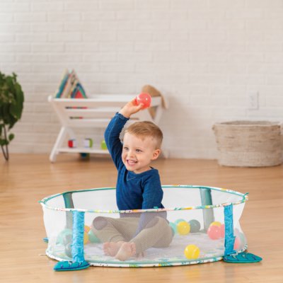 Infantino Hrací deka s hrazdou a ohrádkou 3v1 Jumbo - obrázek