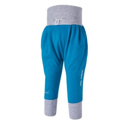 Little Angel tepláky tenké LA Outlast®  - Tm. tyrkys, vel. 104 - obrázek