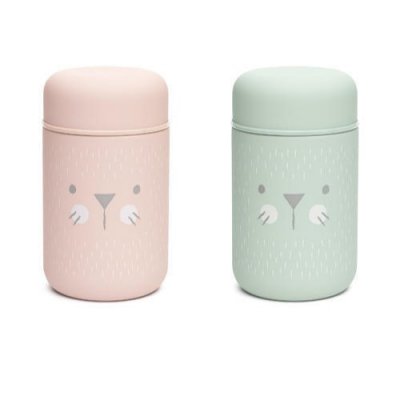 Suavinex Hygge termoska na příkrmy - Růžová - obrázek