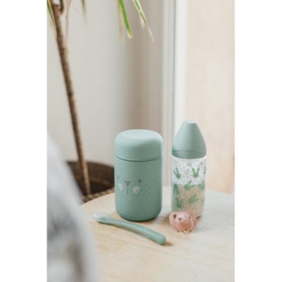 Suavinex Hygge termoska na příkrmy - Zelená - obrázek