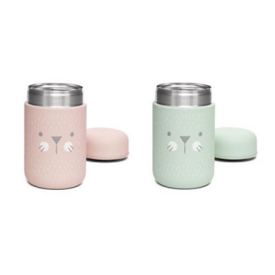 Suavinex Hygge termoska na příkrmy - Zelená - obrázek