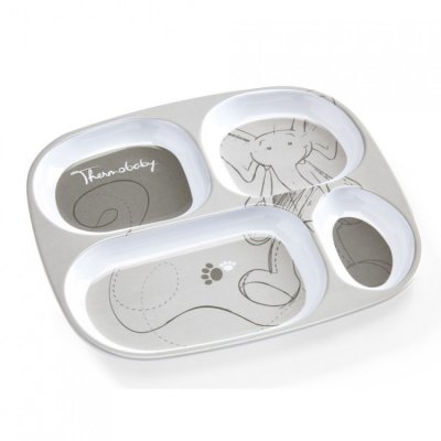 Thermobaby dělený melaminový talířek - Savannah