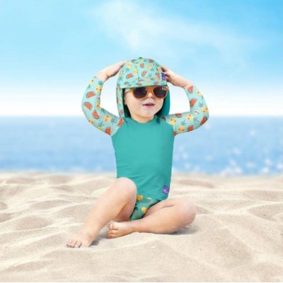 Bambino Mio dětská koupací čepice, UV 50+ - Tropical L/XL - obrázek