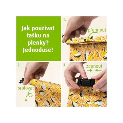 Bambino Mio taška na plenky - Nautical - obrázek