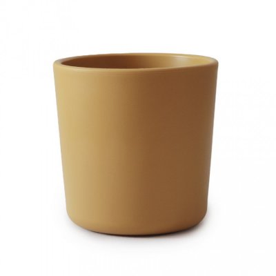 Mushie hrneček 2 ks - Mustard - obrázek