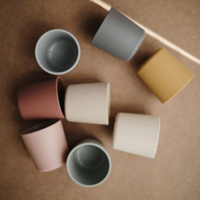 Mushie hrneček 2 ks - Blush - obrázek