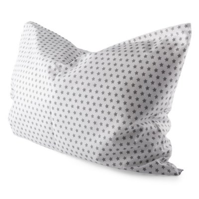 JiTuli náhradní povlak na polštářek - Bílá/šedé mini hvězdy