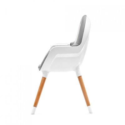 Kinderkraft jídelní židlička Fini - Grey - obrázek