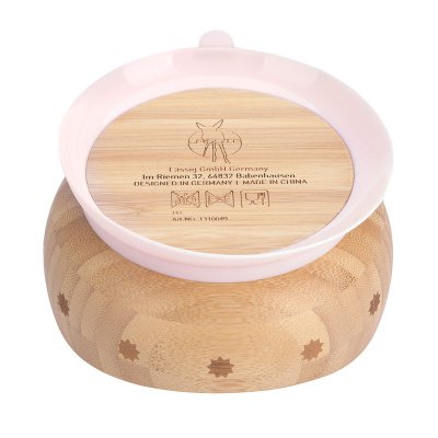 Lässig bambusová mistička Little Chums - Mouse - obrázek