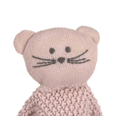 Lässig pletený dětský utěšitel Little Chums - Mouse - obrázek