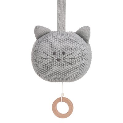 Lässig pletená hudební hračka Little Chums - Cat
