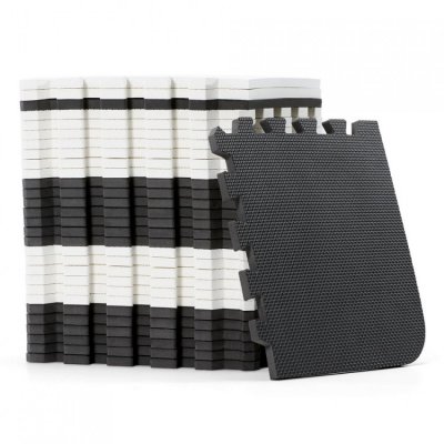 Kinderkraft podložka pěnová puzzle Luno - Black - obrázek