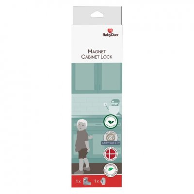 BabyDan magnetický uzávěr pro skřínky Magnet Cabinet Lock BIO - obrázek