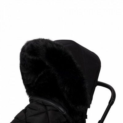 Bjällra of Sweden kožešina na kočárek Black - Vel. S, 98 cm