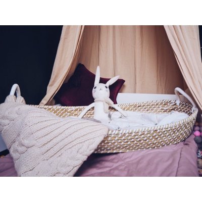 Ahojbaby přebalovací košík pro miminko Smart Basket + podložka - Natural - obrázek