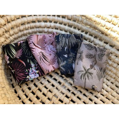 Sleepee bambusová deka Bamboo 3 v 1 - Jungle powder pink - obrázek