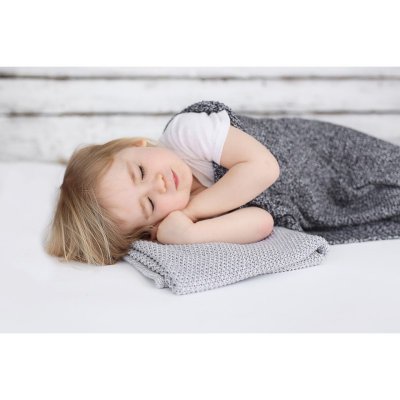 Sleepee bambusová deka Bamboo Touch Blanket - Černobílá - obrázek