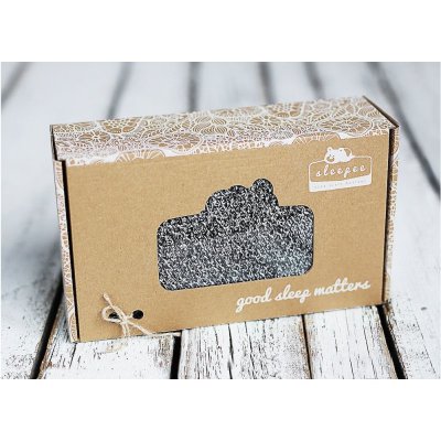 Sleepee bambusová deka Bamboo Touch Blanket - Černobílá - obrázek