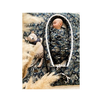 Sleepee dětské povlečení s výplní Dreams - Jungle dark blue - obrázek