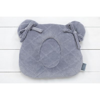 Sleepee fixační polštář Royal Baby Teddy Bear - Šedá - obrázek