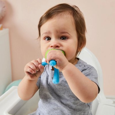 b.box krmící dudlík a kousátko - Modrá - obrázek