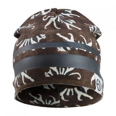 Elodie Details Zimní bavlněná čepice White Tiger - 0-6 m