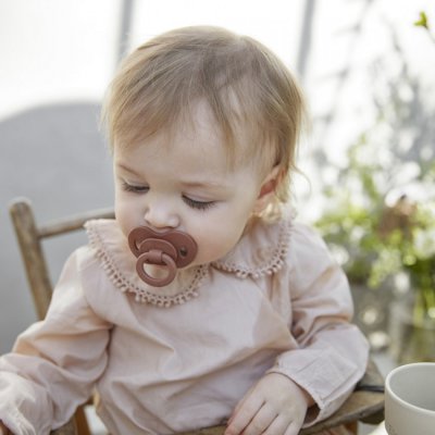 Elodie Details Bambusový dudlík - Burned Clay - obrázek