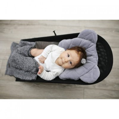 Sleepee polštář Royal Baby Teddy Bear Pillow - Šedá - obrázek