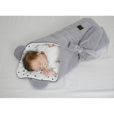 Sleepee zavinovačka Royal Baby Swaddle Wrap - Šedá - obrázek