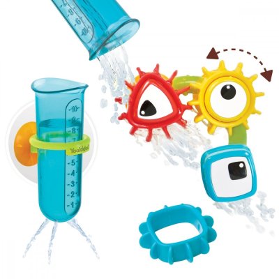 Yookidoo Ozubené tvary do vany v krabici - obrázek