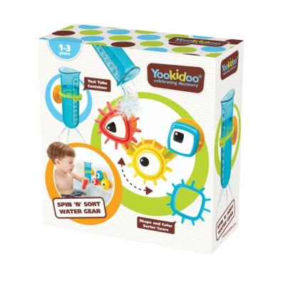 Yookidoo Ozubené tvary do vany v krabici