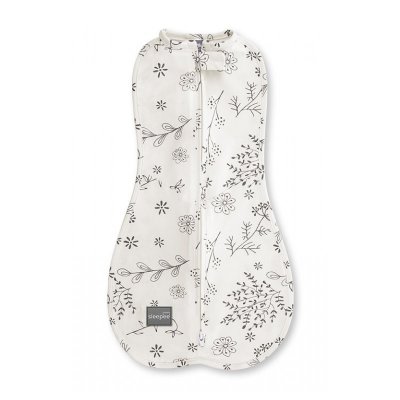 Sleepee zavinovačka s čepičkou First Step Swaddle - Bloom
