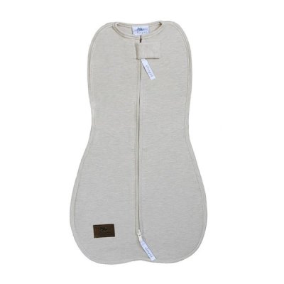 Sleepee zavinovačka s čepičkou First Step Swaddle - Béžová