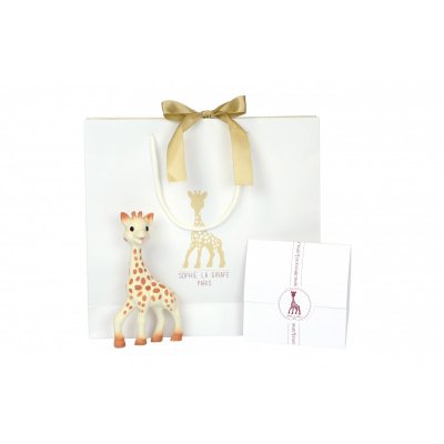 Vulli dárkový set žirafa Sophie + mazlík - obrázek