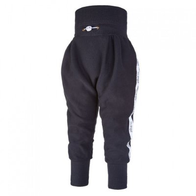 Little Angel tepláky harémky lampas kapsa LA - Antracit, vel. 116 - obrázek