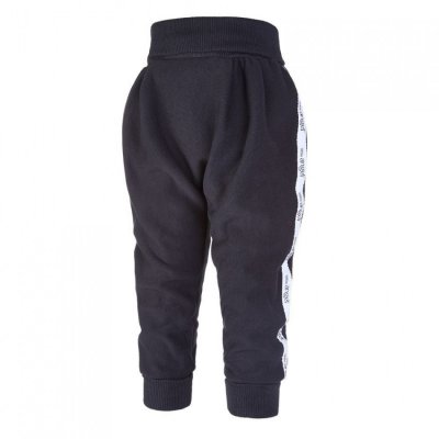 Little Angel tepláky harémky lampas kapsa LA - Antracit, vel. 116