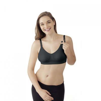 Medela těhotenská a kojicí podprsenka - XL černá - obrázek